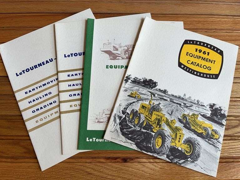 (4) Le Tourneau-Westinghouse Sales Literature image