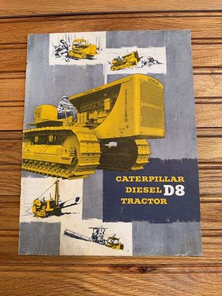 1954 Caterpillar D8 Crawler Sales Literature image