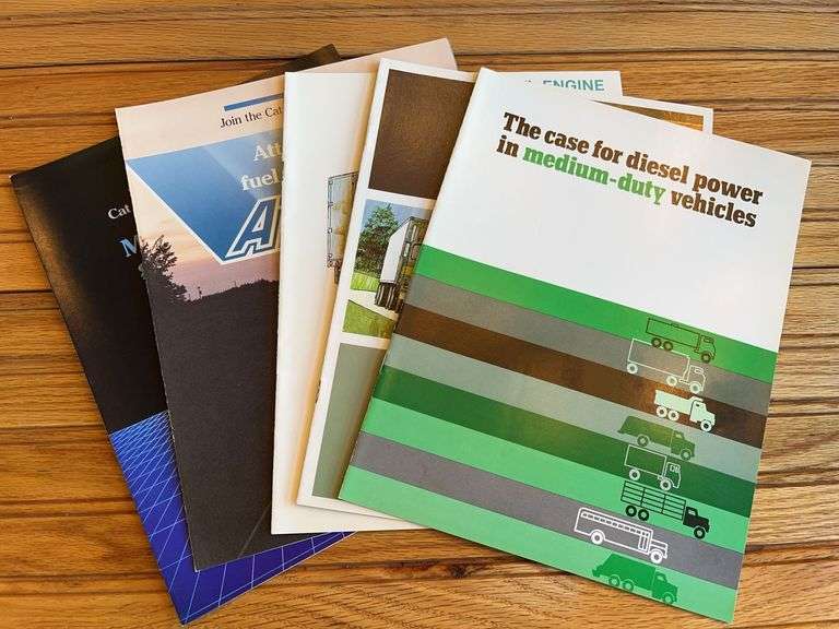 (6) Caterpillar Engine Sales Literature image