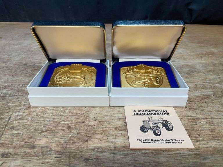 (2) John Deere Belt Buckles image