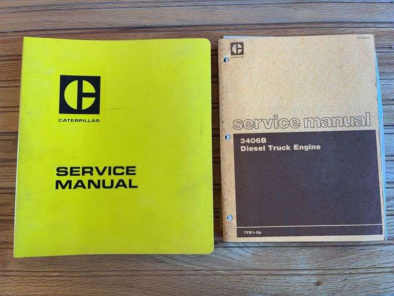 (2) Caterpillar Engine Manuals image