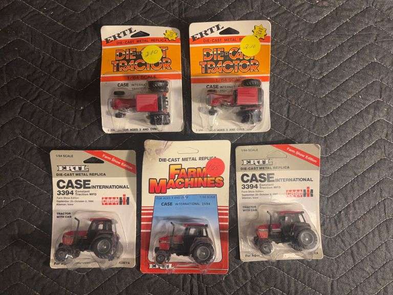 (5) 1/64 Case International 94 Series Tractors Ertl image