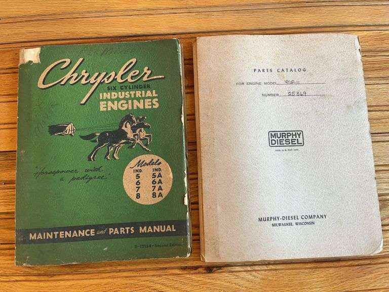 (2) Chrysler + Murphy Diesel Engine Manuals image