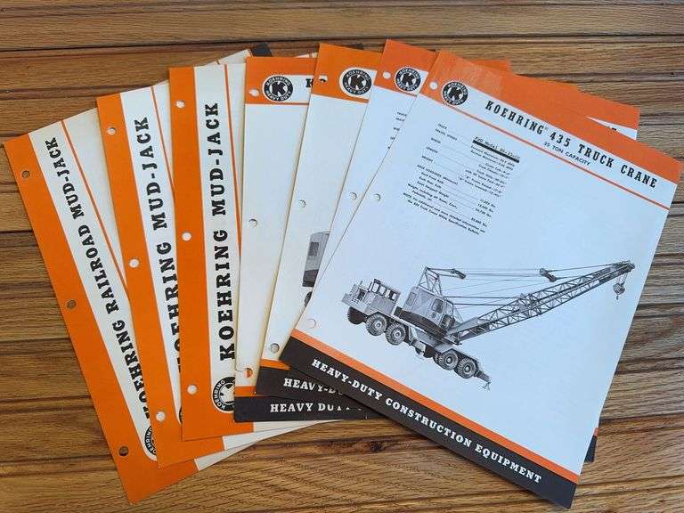 (7) Koehring Sales Literature image