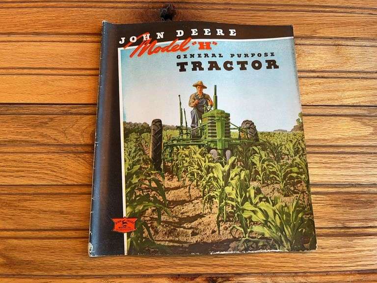 1940 John Deere H Tractor Sales Literature image