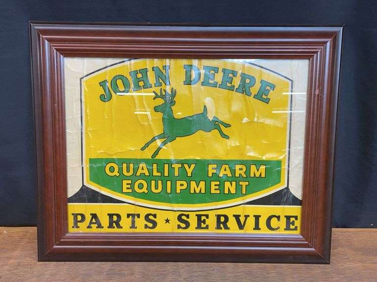 John Deere Parts Service Decal image