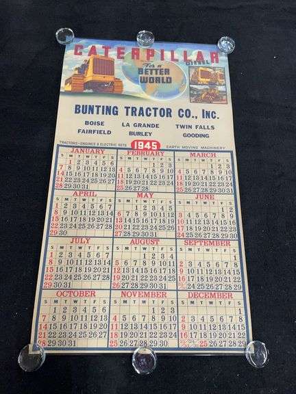 1945 Caterpillar Calendar image