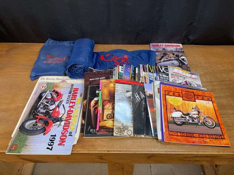 Motorcycle Cover, Magazines, Calendars image