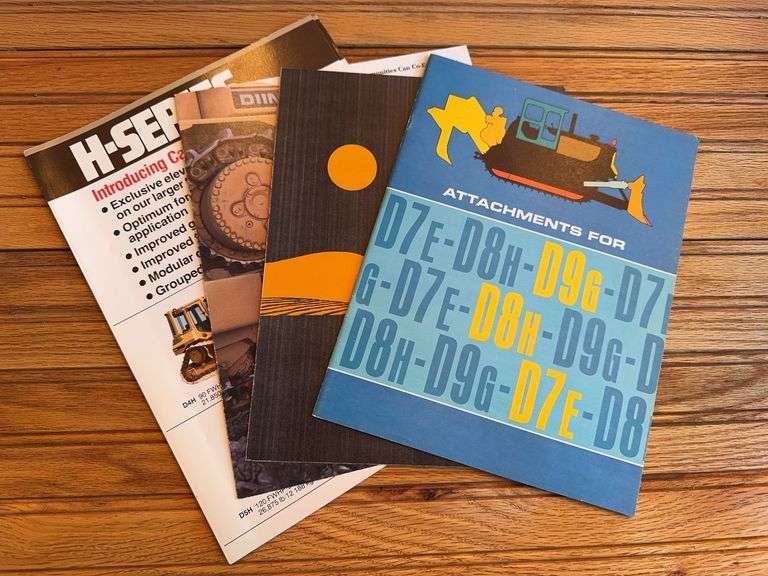 (4) Caterpillar Sales Literature image