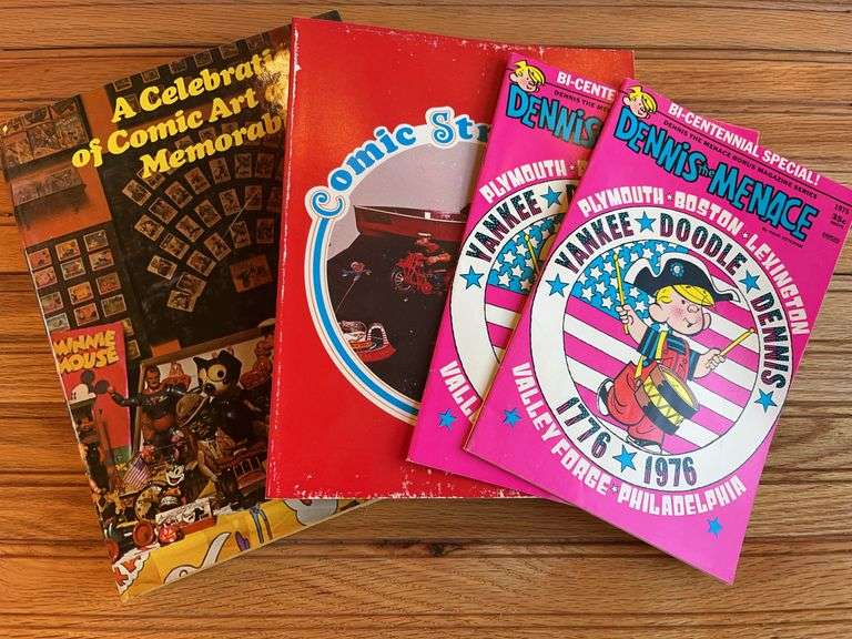 (4) Comics + Books On Comic Strips image