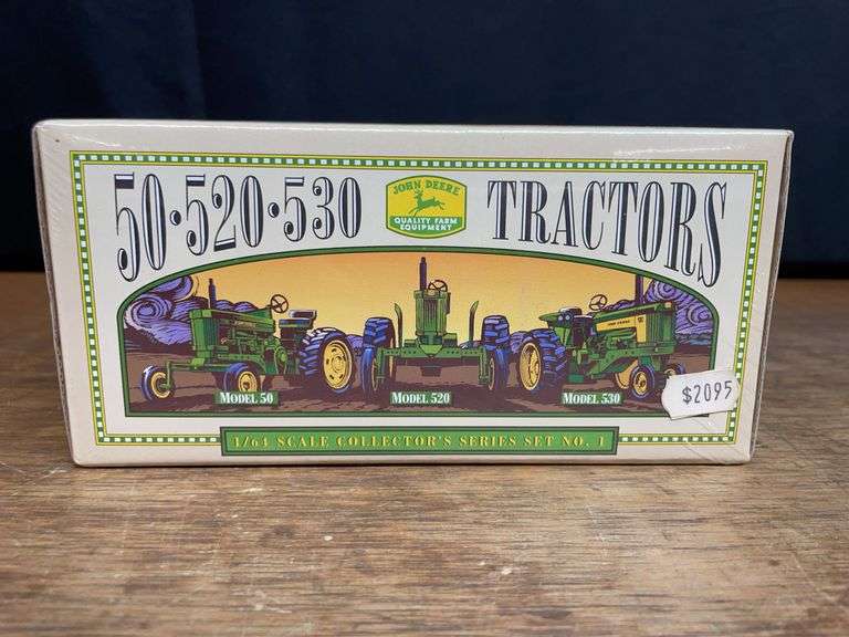 1/64 John Deere 50, 520, 530 Set NIB Ertl image