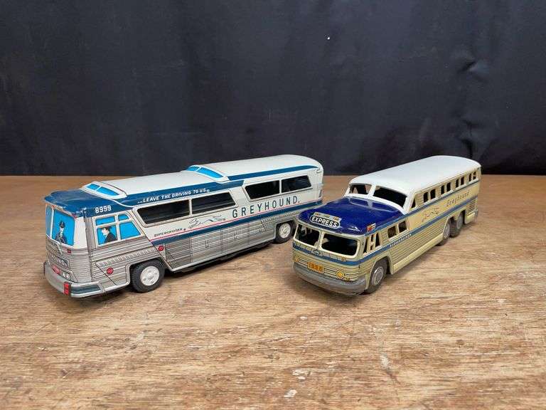 (2) Greyhound Buses image