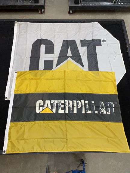 (2) Caterpillar Flags image