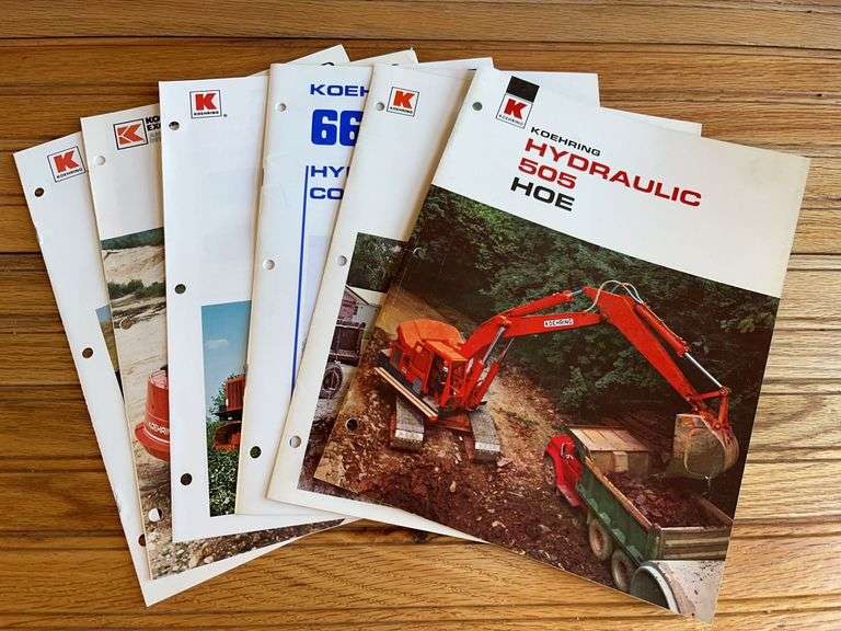 (7) Koehring Excavator Sales Literature image