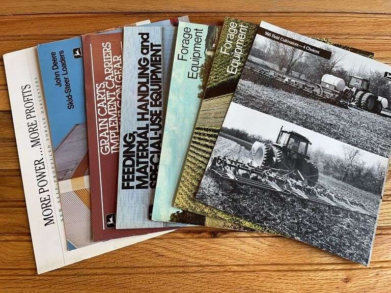 (8) John Deere Implement Sales Literature image