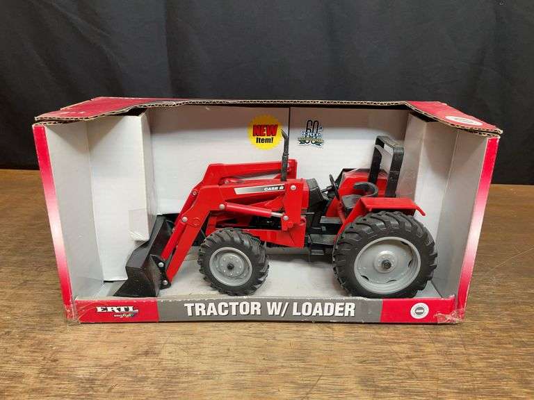 1/16 Case-IH Tractor w/Loader NIB Ertl image