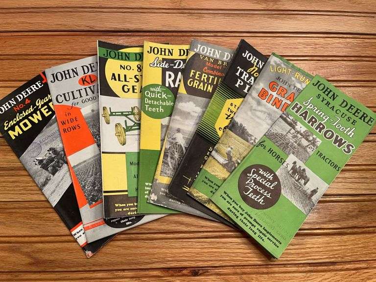 (8) John Deere Implement Sales Literature image