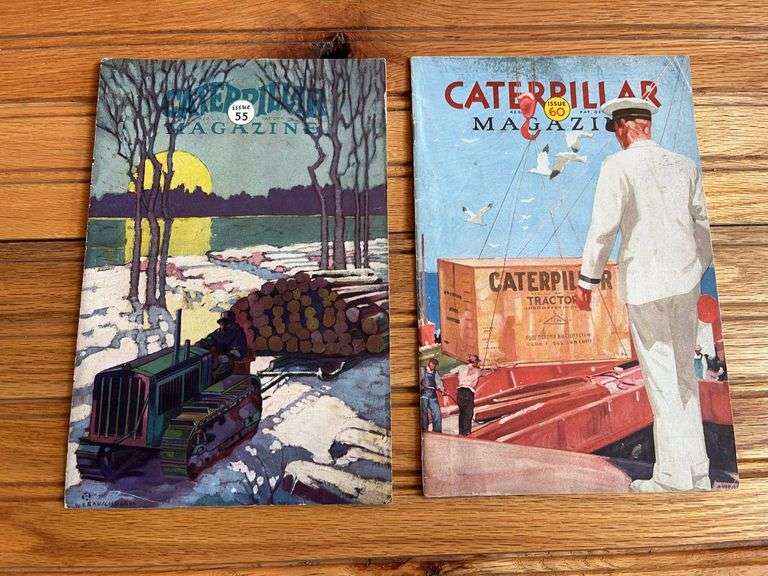 (2) Caterpillar Magazine image
