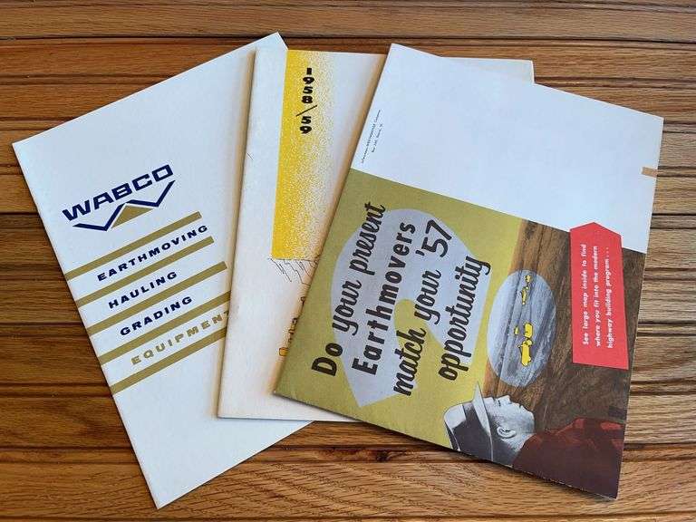 (3) WABCO +  Le Torneau-Westinghouse Sales Literature image