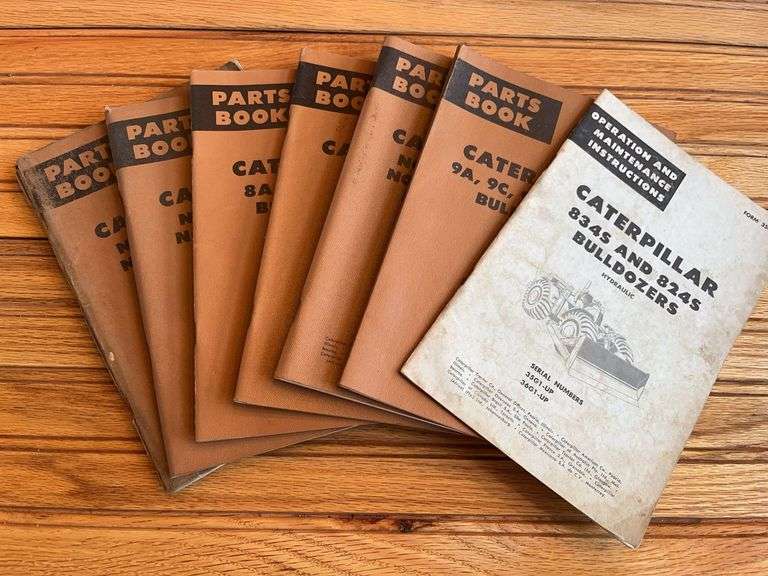 (7) Caterpillar Bulldozer Manuals image
