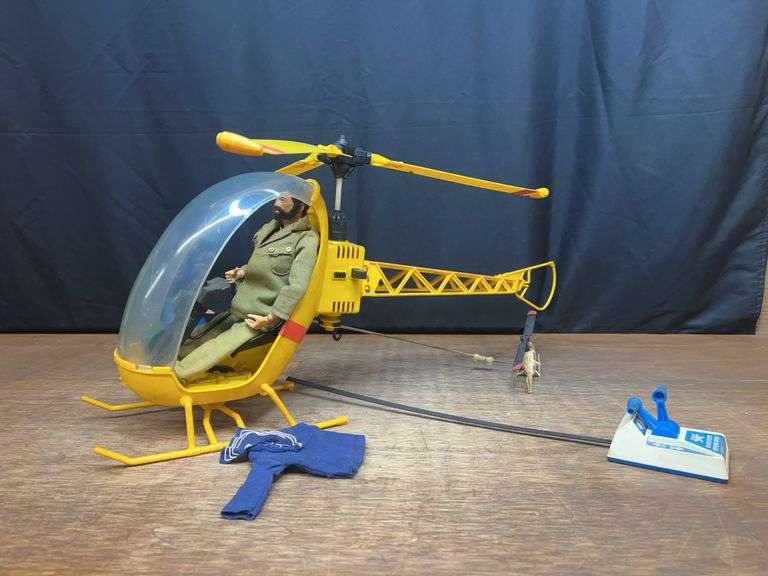 (2) G.I. Joe Helicopter + Battery Powered Helicopter image