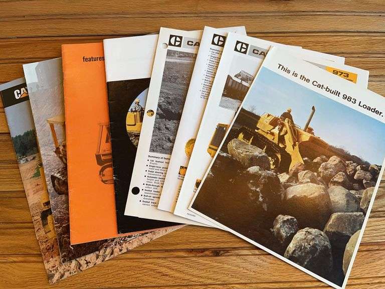 (8) Caterpillar Crawler Loader Sales Literature image