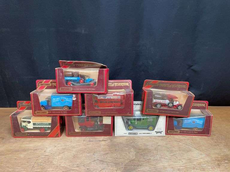 (8) Models of Yesteryear NIB Matchbox image