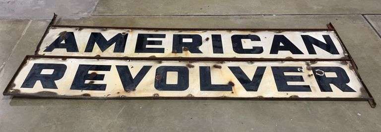 2pc. American Revolver SSP Sign image