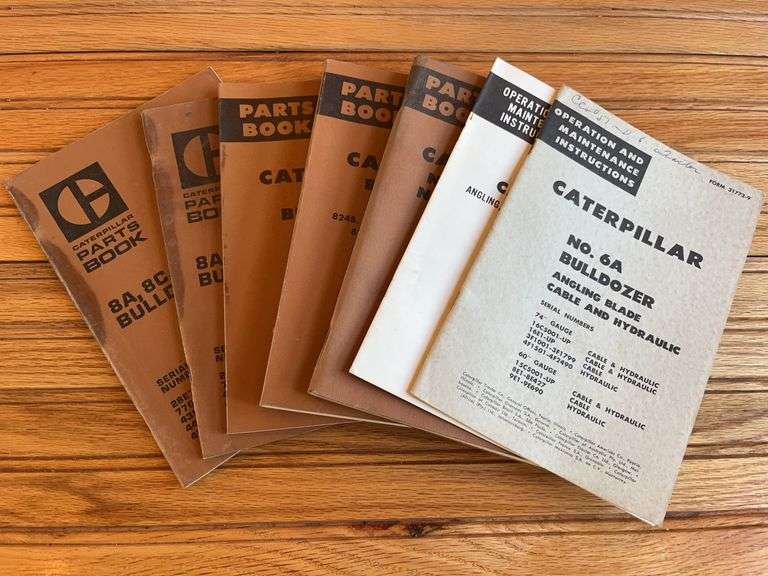 (7) Caterpillar Bulldozer Manuals image