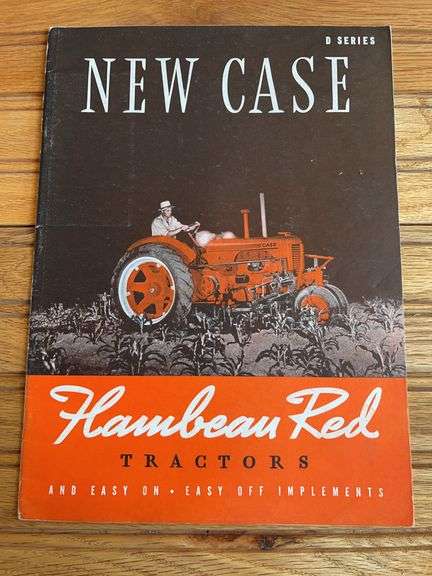 Case D Series Tractor Sales Literature image