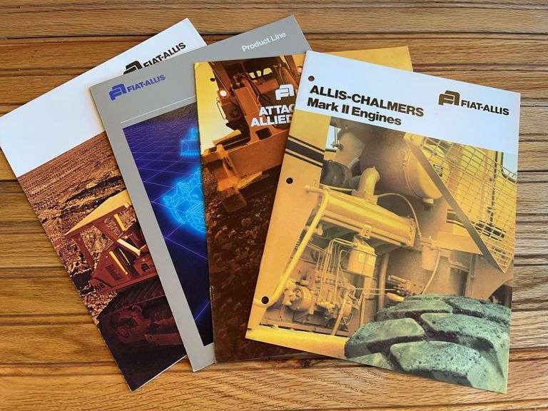 (4) Fiat-Allis Sales Literature image