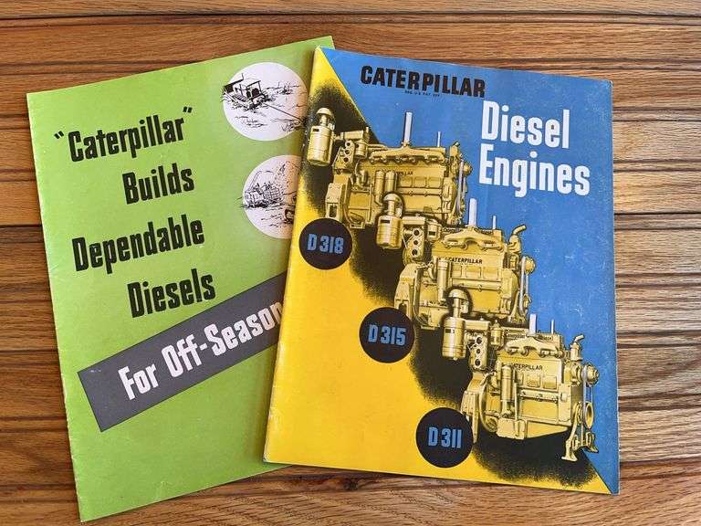 (2) Caterpillar Sales Literature image