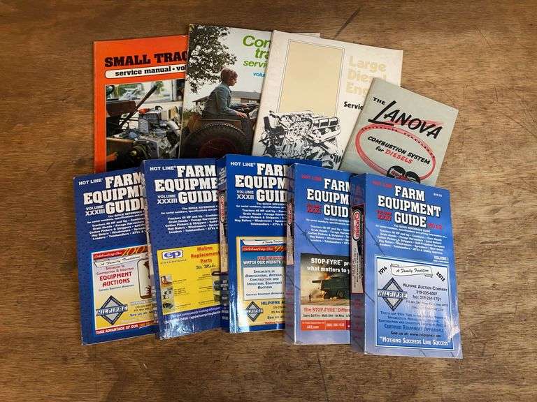 (9) Farm Equipment Guides + Manuals image