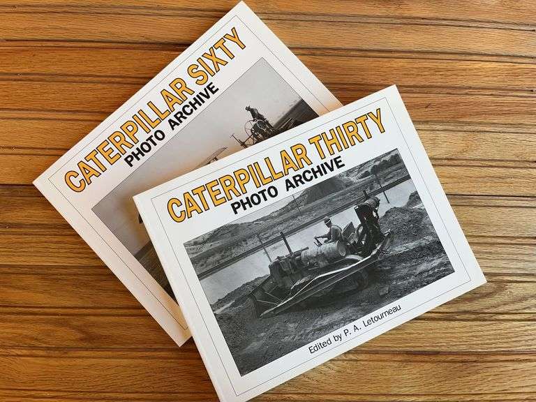 (2) Caterpillar Photo Archive Books image
