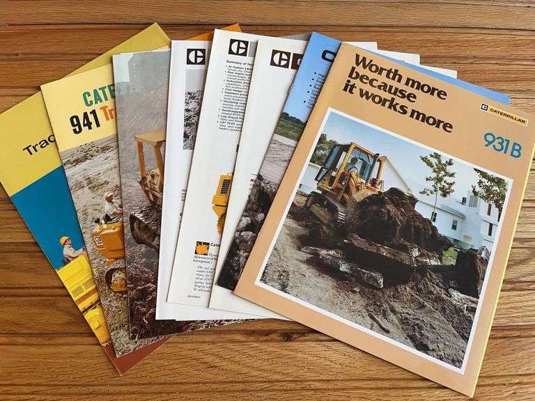 (8) Caterpillar Crawler Loader Sales Literature image