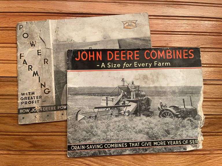 (2) John Deere Sales Literature image