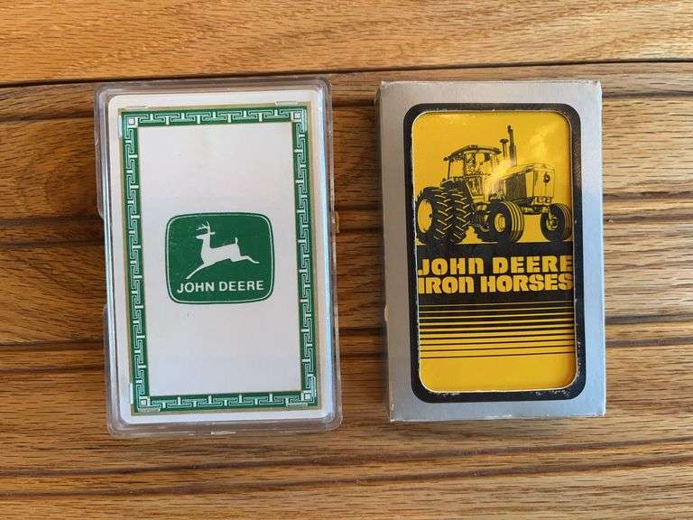 (2) John Deere Playing Cards image