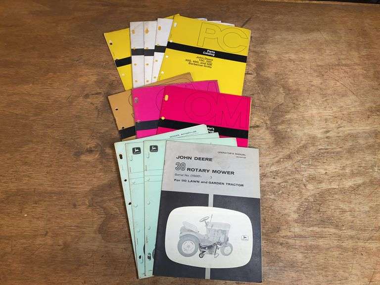 (12) John Deere L&G Manuals image