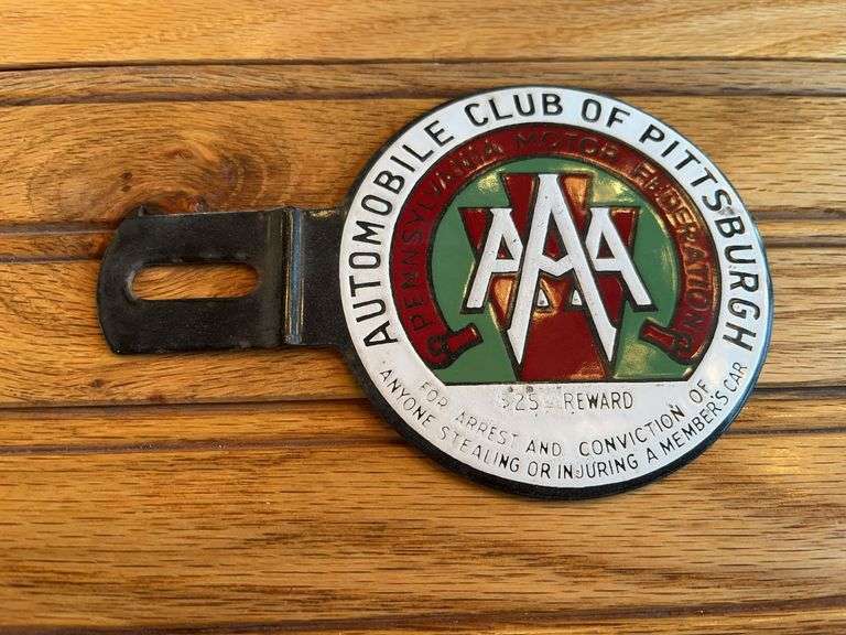 AAA License Plate Topper image