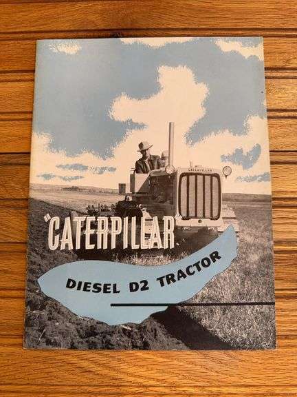 Caterpillar D2 Crawler Sales Literature image