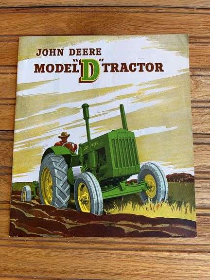 1948 John Deere D Tractor Sales Literature image