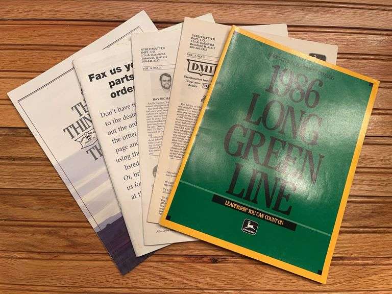 (5) John Deere Literature image