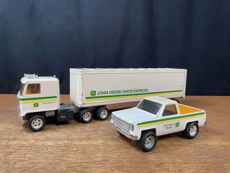 (2) John Deere Trucks Ertl image
