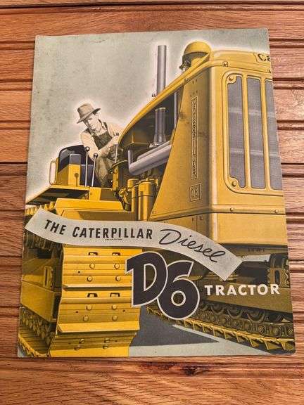 Caterpillar D6 Crawler Sales Literature image