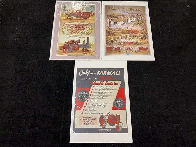 (3) Case, Westinghouse, Farmall Prints image