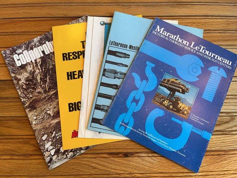 (5) Le Tourneau Sales Literature image