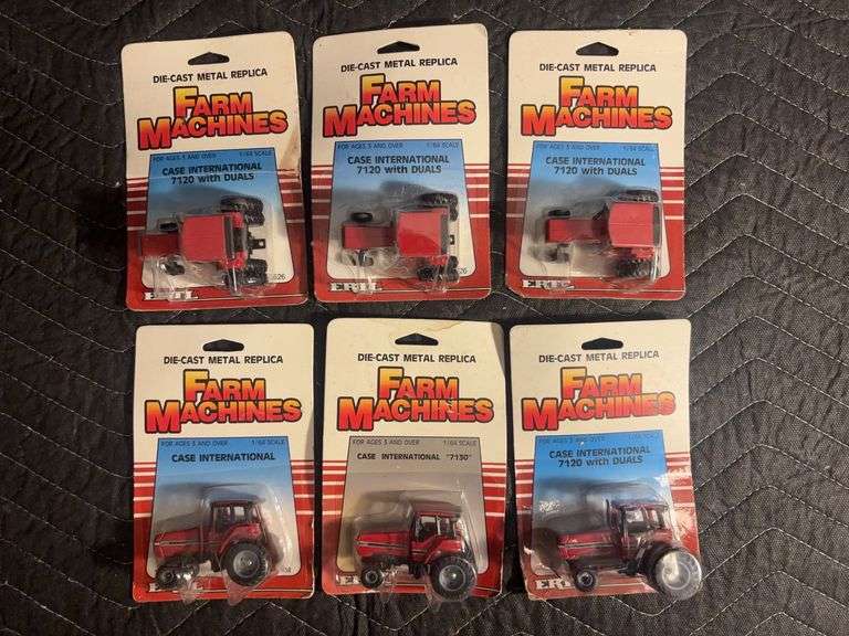 (6) 1/64 Case International Magnum 7100 Series Tractors Ertl image