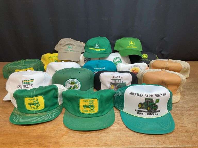 (19) John Deere Hats image