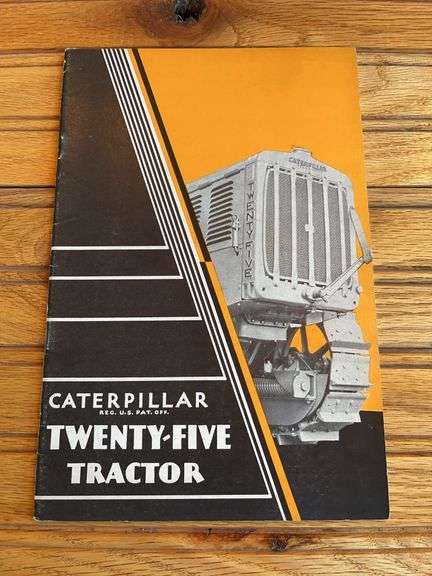 Caterpillar Twenty Five Crawler Sales Literature image