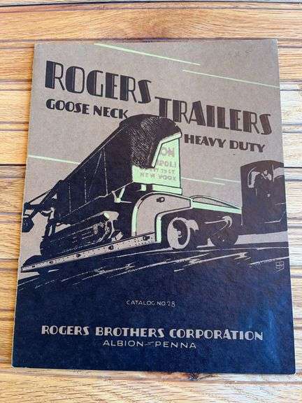 1928 Rogers Trailers Catalog No. 28 image